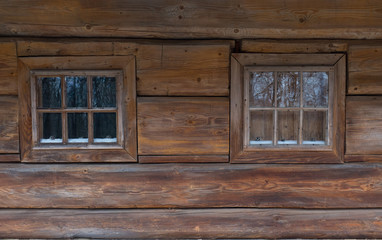 Vintage horizontal wooden texture. Background old panels with copy space