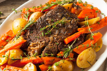 Homemade Slow Cooker Pot Roast