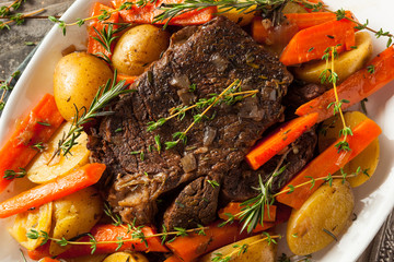Homemade Slow Cooker Pot Roast
