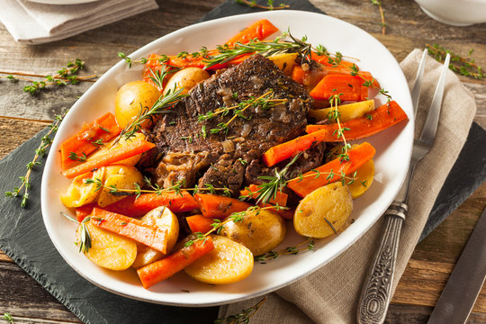 Homemade Slow Cooker Pot Roast