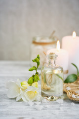 Fototapeta na wymiar perfume and aromatic oil