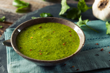 Raw Organic Green Chimichurri Sauce
