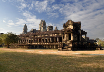 Angkor Wat Temple, Siem Reap, Khemer temple in Cambodia