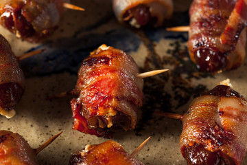 Homemade Bacon Wrapped Dates