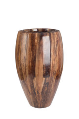 Cut-out of Wooden Vase