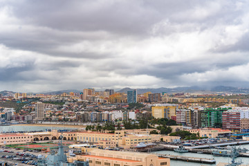 Obraz premium Cityscape of Las Palmas capital city of Grand Canary Island