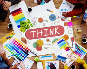 Think Thinking Planning Strategy Creative Concept