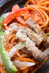 スパゲッティ　ナポリタン