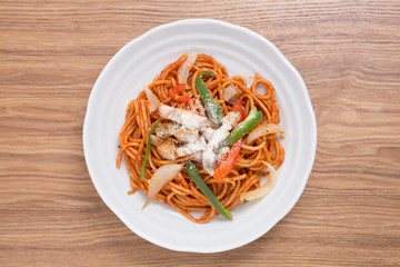 スパゲッティ　ナポリタン