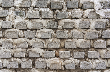 brick wall texture closeup