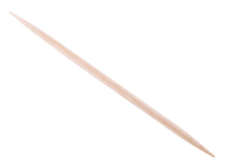 wooden toothpick isolated