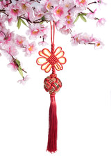 Traditional chinese knot,mean good bless