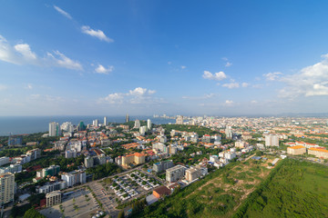 Fototapeta na wymiar Scenic views of Pattaya Park.