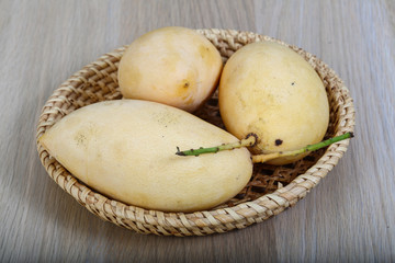 Yellow ripe mango