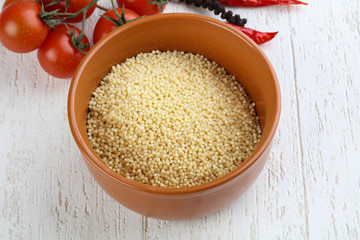 Raw millet