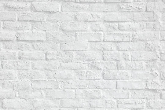 白いレンガの背景　White brick background