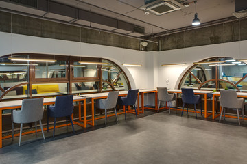 Coworking in a loft style
