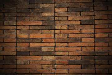 Brick wall with shadow for pattern