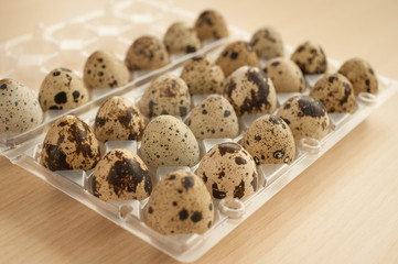 fresh quail eggs