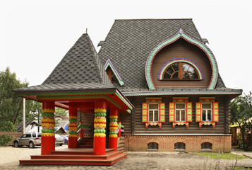 Berendey House in Pereslavl-Zalessky. Yaroslavl Oblast. Russia