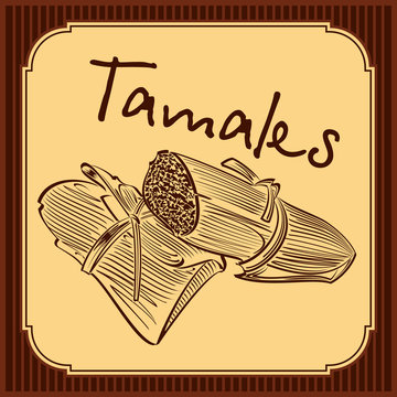 Tamales vector