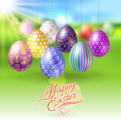 Happy Easter Greeting Card