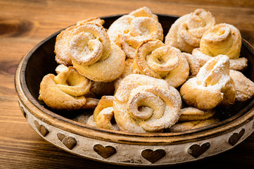 Homemade sweet cheese  buns.