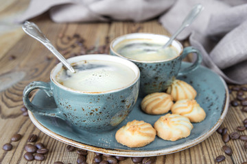 Coffee and biscuits