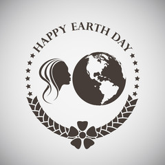 Earth Day Emblem