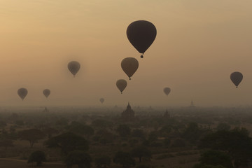Fototapeta premium Landmark of Bagan Cit,Myanmar