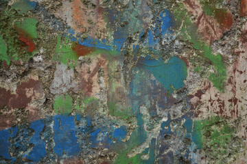 colourful wall texture