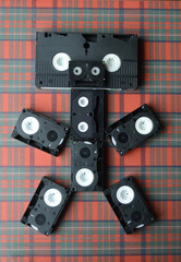 
video cassettes