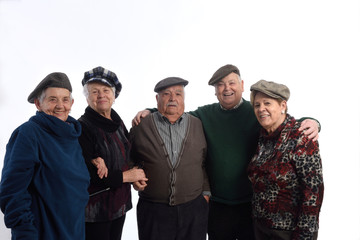 Group of senior people