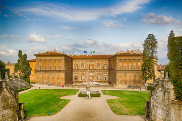 Italian-style gardens in Florence