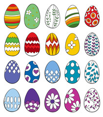 Easter eggs