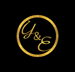 YE initial wedding in golden ring