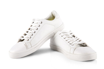 White pair of sneakers