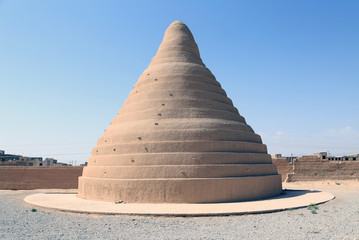 Yakhchal is an ancient type of evaporative cooler