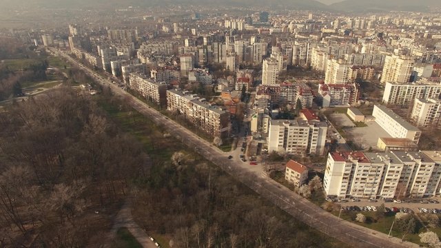 City of Sofia / aerial video