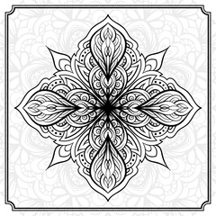 Abstract round design element