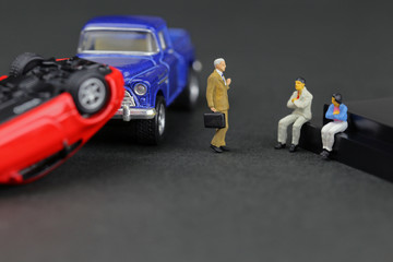 自動車の事故