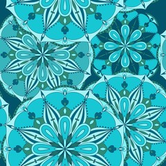 Seamless pattern with mandala. Design element for art.