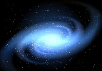 Galaxy vector background