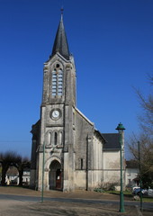 Fototapeta na wymiar Eglise de La Coquille.(Dordogne)