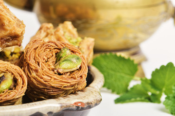 assorted baklava pastries