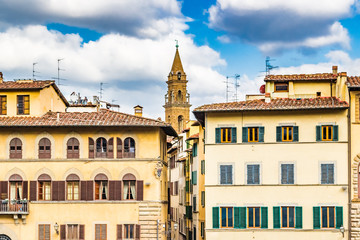 Fototapeta na wymiar alley in Florence