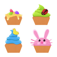 Easter cupcakes