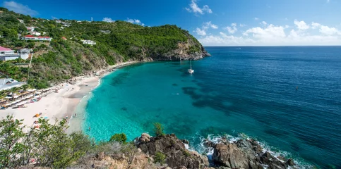 Photo sur Plexiglas Île Saint Barth island, Caribbean sea