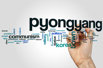 Pyongyang word cloud