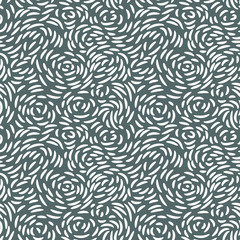 Abstract vector doodle minimalistic seamless pattern
